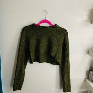 Crop top sweater